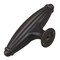 Gliderite Hardware 2-1/2 in. Oil Rubbed Bronze Fluted Cabinet T-Knob - 4047-ORB, 5PK 4047-ORB-5 - alternate 2